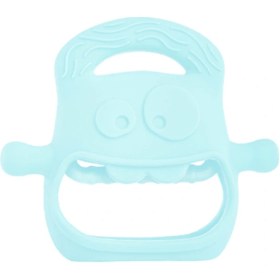 Resim Sanec Mavi Bebek Silikon Diş Kaşıyıcı Çok Renkli 