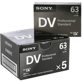 Resim Sony Mini Dv Profosyonel 63 Dk 50 Adet 