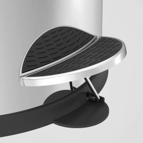 Resim Peronline Nrlx Paslanmaz Klozet Fırçası Paslanmaz Çöp Kovası 5 lt 