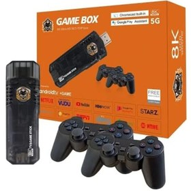 Resim Ozmik 5g 8k Ultra Hd 64 GB Tv Box + Game Box Android Tv + Oyun Konsolu 2in1 Youtube Netflix Etc. 
