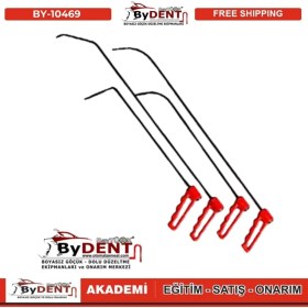 Resim Pdr Boyasız Göçük Düzeltme 4 Parça Sustalı Çubuk Seti 