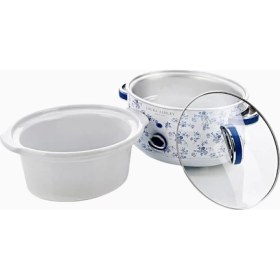 Resim Laura Ashley China Rose 3,5 L Yavaş Pişirici ve 2 Dilimli Ekmek Kızartma Makinesi Seti 