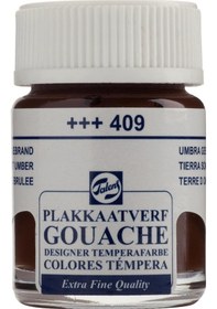 Resim Talens Guaj Boya 16 ML - Burnt Umber 409 Burnt Umber 