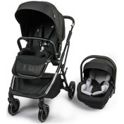 Resim Kanz Thunder Kolay Katlanabilen Travel Sistem Bebek Arabası Oreoblack 