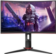Resim Aoc 24" C24G2U 1ms 165hz HDMI,DisplayPort FreeSync Curved Gaming Monitör 