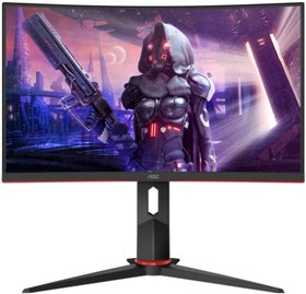 Resim Aoc 24" C24G2U 1ms 165hz HDMI,DisplayPort FreeSync Curved Gaming Monitör 
