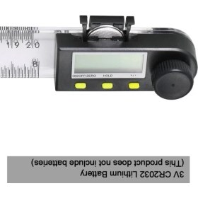 Resim 2Liyao 200MM Plastik 200MM 8 Inç Elektronik Açı Ölçer Ölçer Plastik Dijital Iletki Inklinometre 20 cm Gonyometre Seviye Ölçme Aracı (Yurt Dışından) 