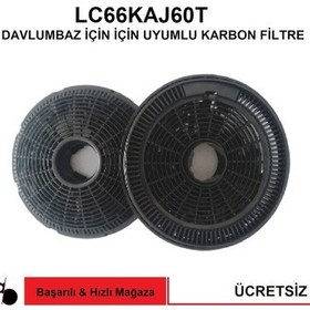 Resim Siemens Uyumlu Lc66Kaj60T Davlumbaz Karbon Filtre / Bacasiz Kullanim - 442523553 