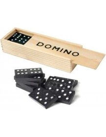 Resim Ahşap Domino Seti 