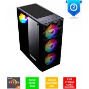 Resim Suncom Gaming SG1-142 Ryzen 5 5500 16GB 500GB SSD 8gb RTX4060 Dos Masaüstü Pc 