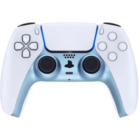 Resim Sunshine022 Matte Blue Ps5 Dekoratif Şerit Oyun Kumandası Aksesuarı Dayanıklı 