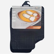 Resim ERPAR Comfort Şaft Üstlü Kauçuk Paspas(SİYAH)universal Dizayn Kauçuk Paspas Takım 5 Parça/1.kalite 