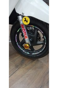Resim Oracal HONDA ACTİVA 125 HOLOGRAM JANT ŞERİT STİCKER 