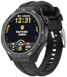 Resim Sunix Amoled Ekran 48mm Metal ve Silikon Kordonlu Akıllı Saat Siyah WT6 Pro 