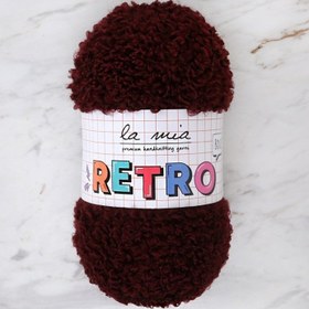 Resim La Mia RETRO Koyu Kahverengi El Örgü İpi - LM3201 