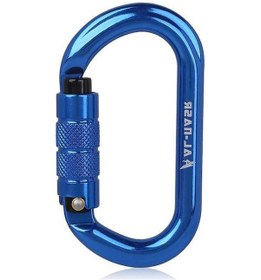 Resim Prestigegoods 25kn Profesyonel Vida Kilitlemeli Karabina - Hafif, Sağlam, Çok Amaçlı Tırmanma Malzemesi 