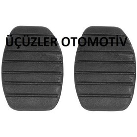 Resim Clio Megane Scenic Kangoo Pedal Lastiği Debriyaj Ve Fren 2 Adet 