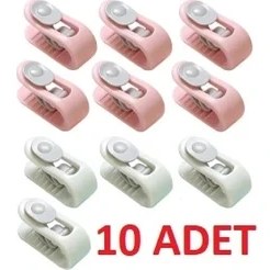 Resim Shopwave Mandallı Yorgan Sabitleme Klipsi 10 Adet (5047) 