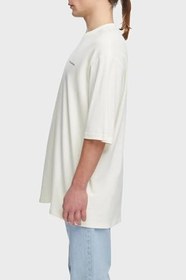 Resim Les Benjamins Oversize Bisiklet Yaka% 100 Pamuk T Shirt Erkek T SHİRT LB21SSCORMUOT 