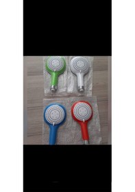 Resim Duş Başlığı Renkli Beyaz Diğer 