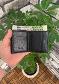 Resim Guard Dustin Siyah Hakiki Deri Erkek Cüzdanı - Grd250207wt407 Diğer Çok Renkli 