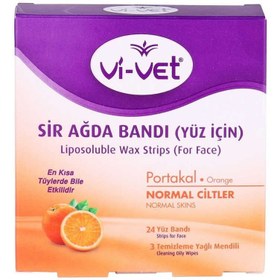 Resim Vi-Vet Ağda Bandı Yüz Bölgesi Portakal 24'lü 