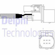 Resim Delphi Es11022-12b1 Oksijen Sensoru Bmw N42 N46 E46 01-05 11787512976 Es1102212b1 (WA373556) 