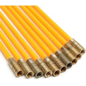Resim Guangdong Spirit Aracı 10X4MM 0.45M Fiberglas Kablo Çubuk Elektrik Itmeli Çektirme Kanalı Rodder Bant Kiti 