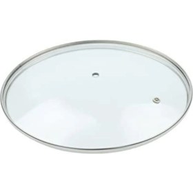 Resim Cam Tencere Kapaği Tüm Tencere ve Tavalara Uygun 30 cm 