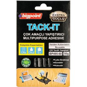 Resim Bigpoint Hamur Yapıştırıcı Tack It Extra Güçlü Yapıstırıcı 50 Gr Siyah 