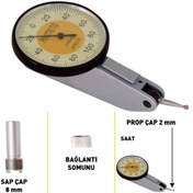 Resim Fett 0,8mm Asimeto Yatay Temel Salgı Komparatör Saati As-501082 
