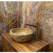 Resim Noche Çanak Patlatma Mermer Lavabo 