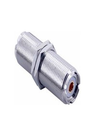 Resim Uhf Dişi - Dişi Ara Konnektör Uzun Tip - Fox Telsiz 