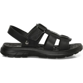 Resim Polaris 410018.M6FX Siyah Erkek Sandalet 