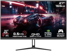 Resim GAMEON GOAE27QHD165IPS Pro 27" QHD, 165Hz, MPRT 0.5ms, PS5 Destekli, Hızlı IPS Siyah Oyuncu Monitörü 