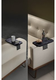 Resim İkili Yan Sehpa Ayarlanabilir Tepsi Dikdörtgen Bendir 