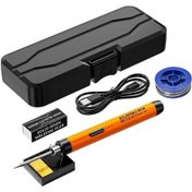 Resim Usb 5v 8w Sıcaklık Ayarlı Usb Kalem Havya Seti 