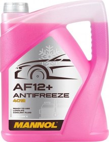 Resim Mn4012-5 Antifreeze Af 12+ -40 Longlıfe Kırmızı 5 L Kırmızı 