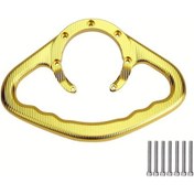 Resim Fochsia Altın Cnc Alüminyum Motosiklet Yakıt Deposu Tutamağı - Dayanıklı, Ayarlanabilir, Honda Cbr1100 Cbr400rr Cb1000 
