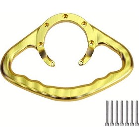 Resim Fochsia Altın Cnc Alüminyum Motosiklet Yakıt Deposu Tutamağı - Dayanıklı, Ayarlanabilir, Honda Cbr1100 Cbr400rr Cb1000 