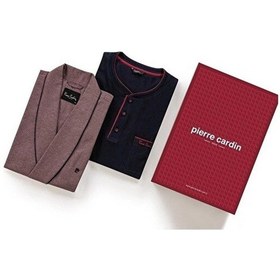 Resim Pierre Cardin Erkek 3'lü Rob Takımı 5610 Bordo 001 