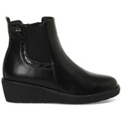 Resim Polaris 166607.z4pr Siyah Kadın Dolgu Topuk Bot 000000000101914900 Siyah 