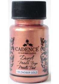 Resim 128 Zinober Altın Dora Metalik Boya 50Ml Cc N11.1282 