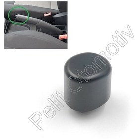 Resim TOLEDO (2005-2009) EL FREN KOLU DÜĞMESİ 1K0711303 SİYAH 