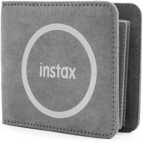 Resim Fujifilm Instax Kare Graphite Gri Foto Albüm 