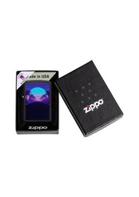 Resim Zippo Sunset Black Light Design Çakmak 