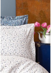 Resim Tek Kişilik Leros İndigo Nevresim Takımı Indigo 