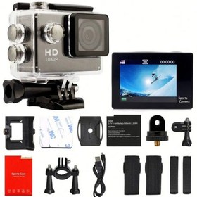 Resim leeways 4K 30FPS Full HD Aksiyon Kamerası 1080P Su Geçirmez Wifi Full Set 
