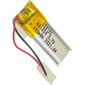 Resim Sertec 401030 3.7v 100 Mah Li-polymer Pil Devreli/1.5a 