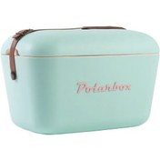 Resim Polarbox Deri Kayışlı Turkuaz Pembe Soğuk Ve Sıcak Tutucu Thermo Çanta 20 L 